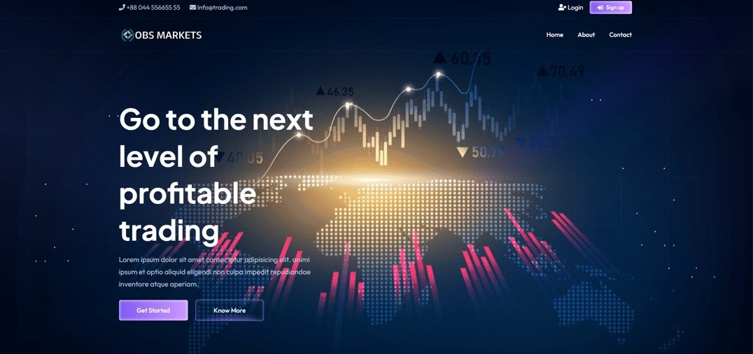 Broker — web development project by The Next Devs
