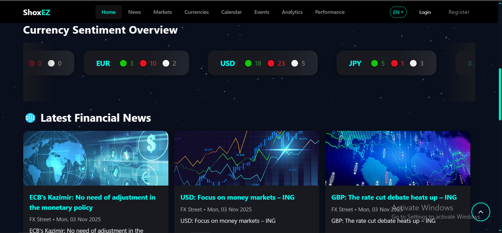 ShoxEZ — web development project by The Next Devs